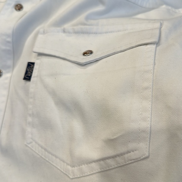 Vintage Roper Calgary Flames Ambassador Button Down Shirt - Picture 5 of 5